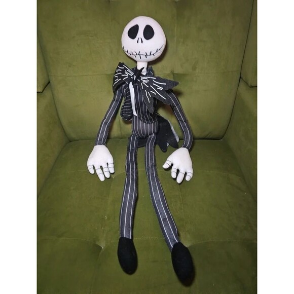 Disney Other - Disney Nightmare Before Christmas Jack Skellington 24" Poseable Plush Kcare